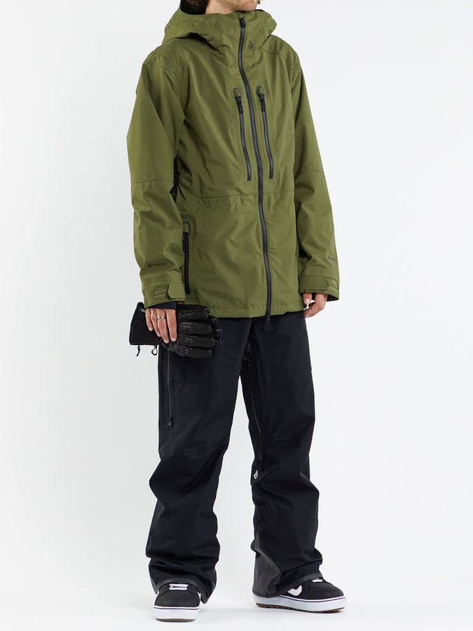 Volcom GORE-TEX Guide Snowboard Jacket 2024 | MILITARY (MIL)