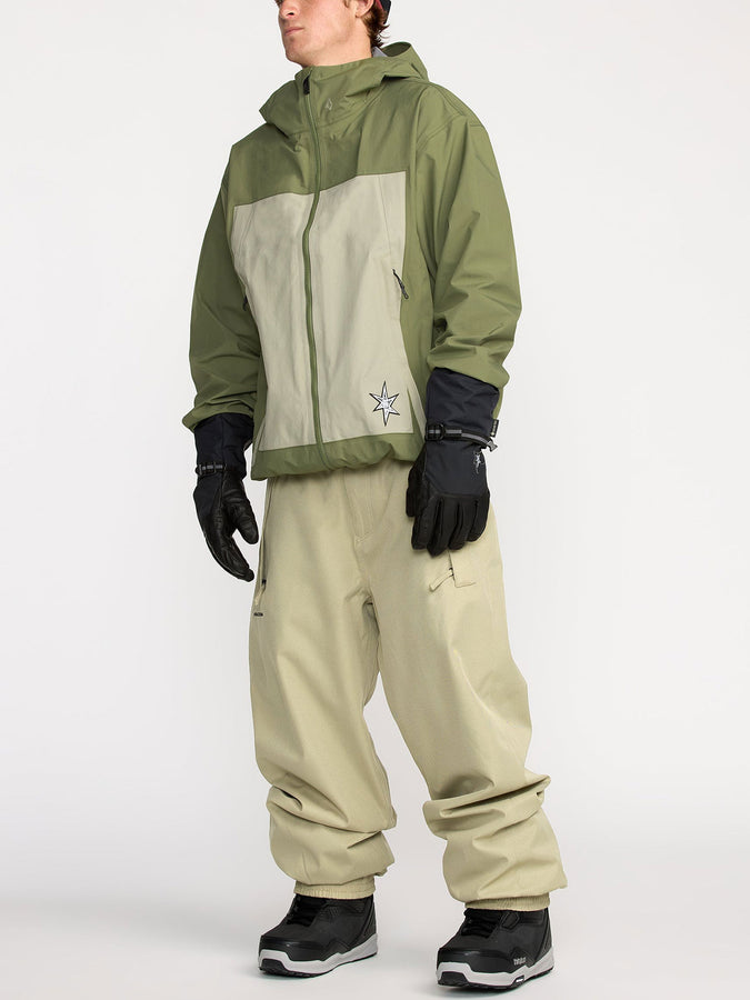 Volcom Arthur 3L Jacket Winter 2026 | DARK OLIVE (DKO)