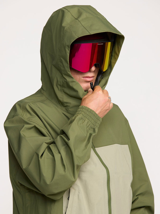Volcom Arthur 3L Jacket Winter 2026 | DARK OLIVE (DKO)