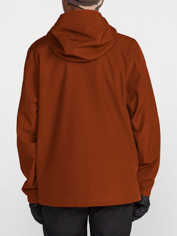 Volcom Brighton 2027 – Shell Jacket | BURNT ORANGE (BOG)