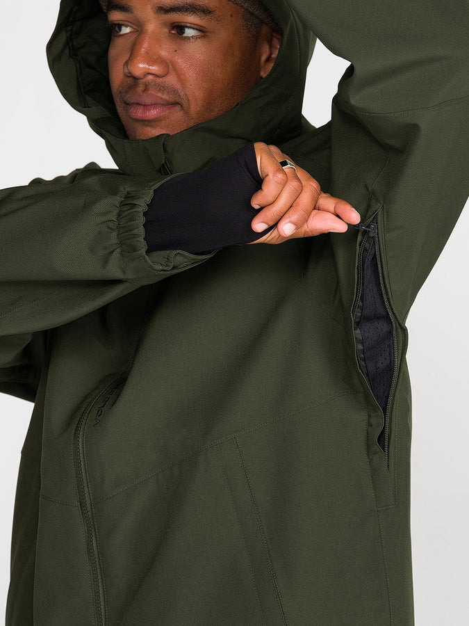Volcom Brighton 2027 – Shell Jacket | DARK GREEN (DGN)