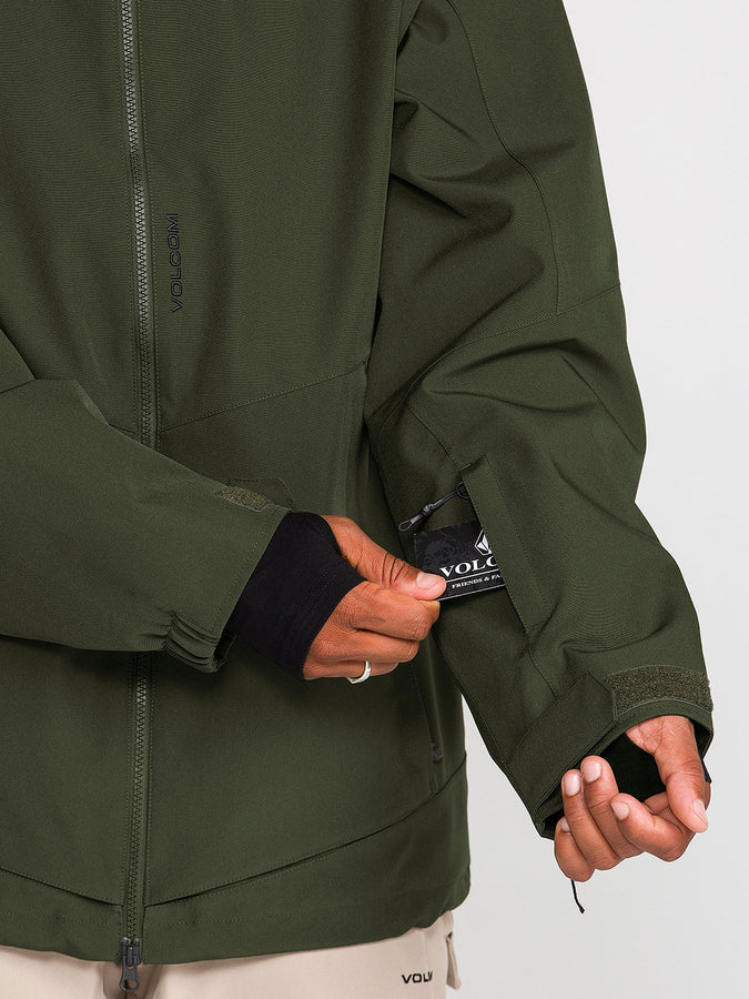 Volcom Brighton 2027 – Shell Jacket | DARK GREEN (DGN)