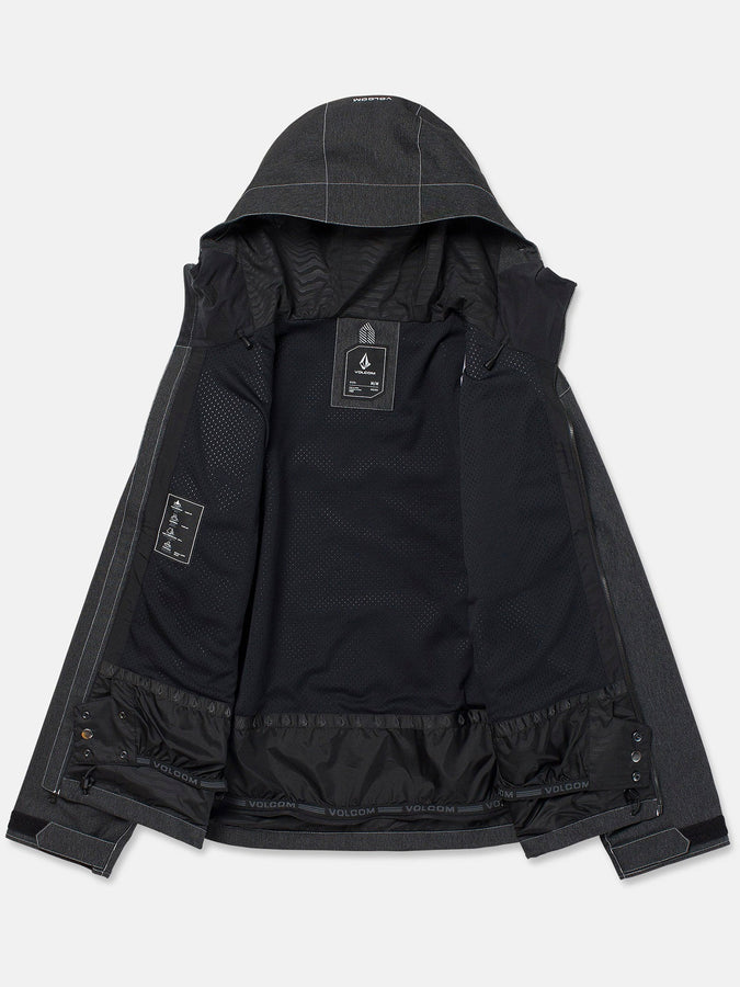 Volcom Top Stitch 2027 – Shell Jacket | BLACK DENIM (BD0)