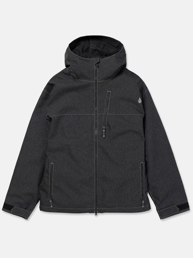 Volcom Top Stitch 2027 – Shell Jacket | BLACK DENIM (BD0)