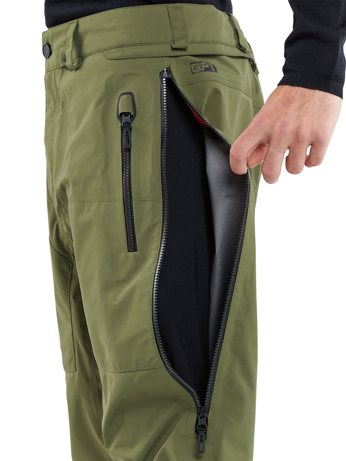 Volcom GORE-TEX Guide Snowboard Pants 2024 | MILITARY (MIL)