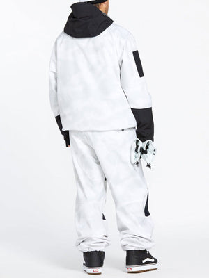 Volcom Billow White Camo Snow Pants 2025