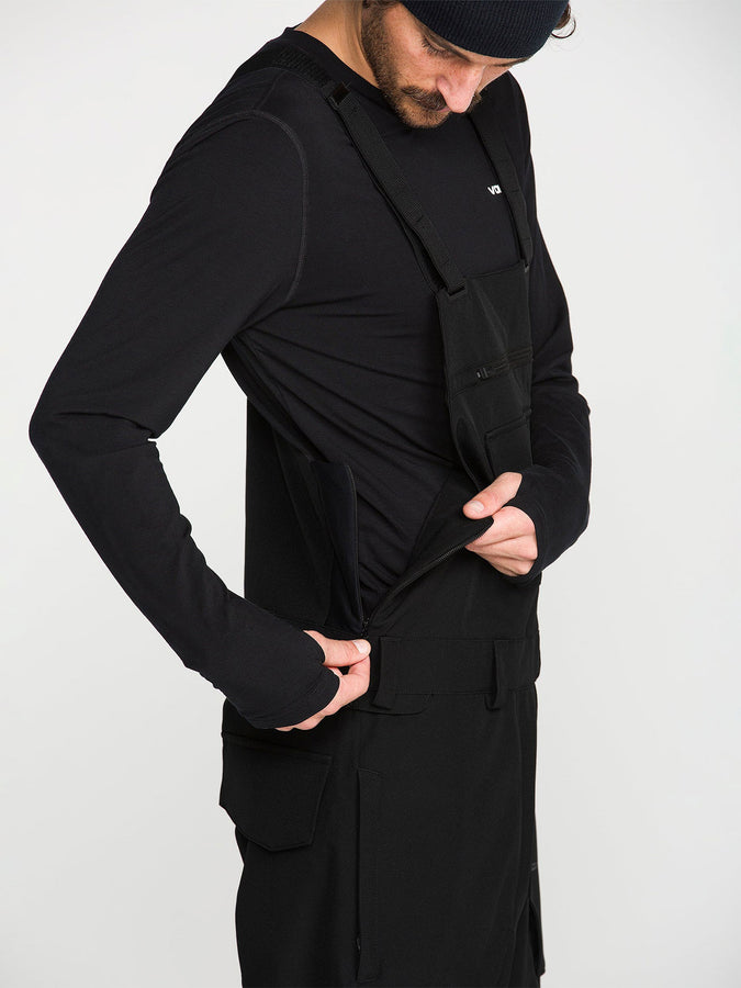 Volcom Roan 2027 – Shell Bib | BLACK (BLK)