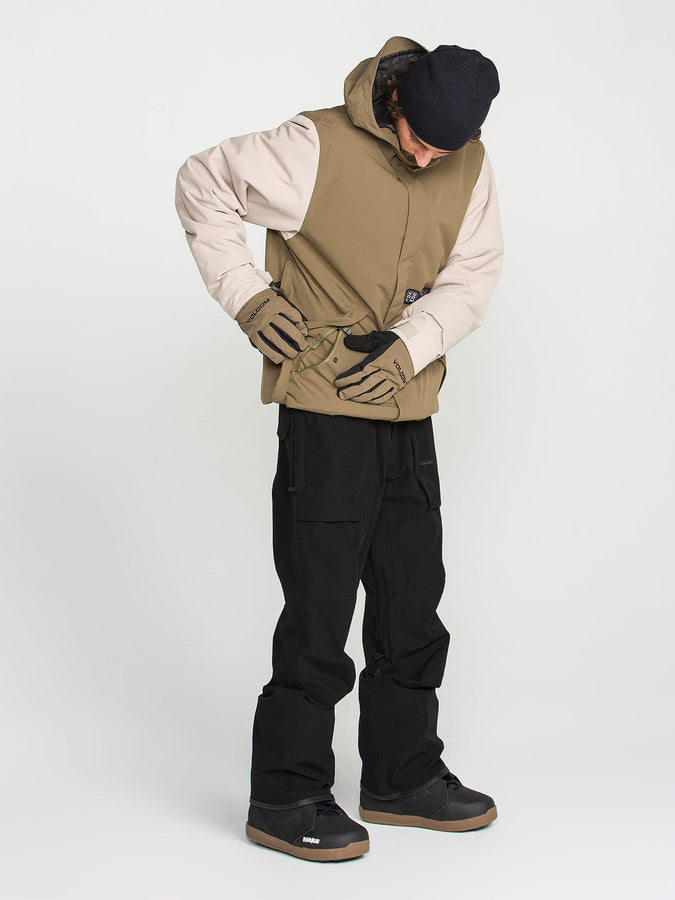 Volcom Roan 2027 – Shell Bib | BLACK (BLK)