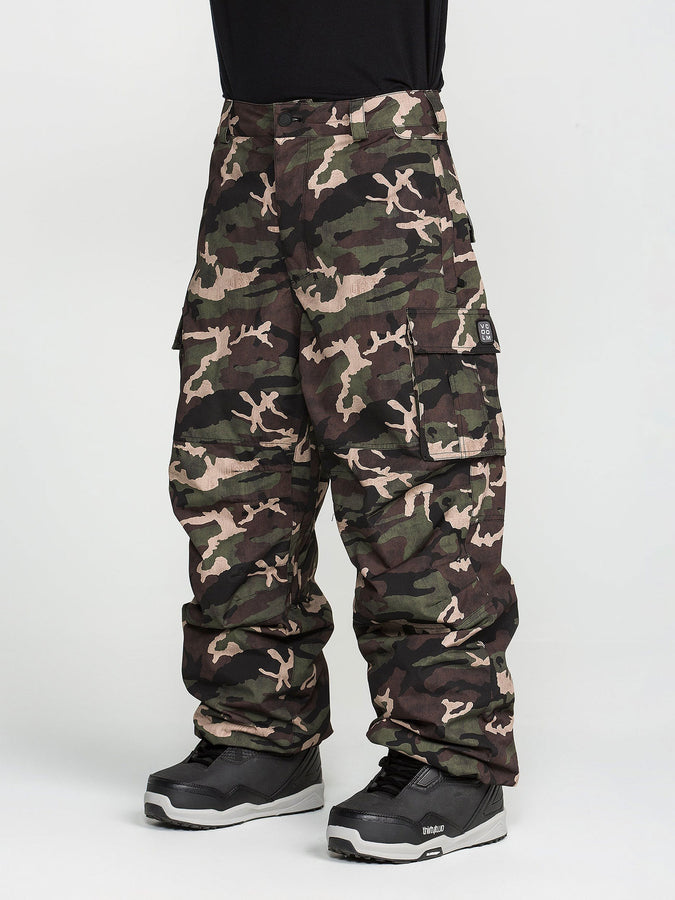 Volcom NWRK 20K Baggy 2027 – Shell Pants | CAMOUFLAGE (CMO)