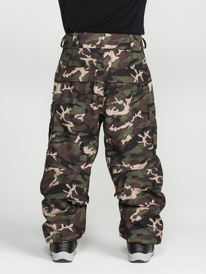 Volcom NWRK 20K Baggy 2027 – Shell Pants | CAMOUFLAGE (CMO)