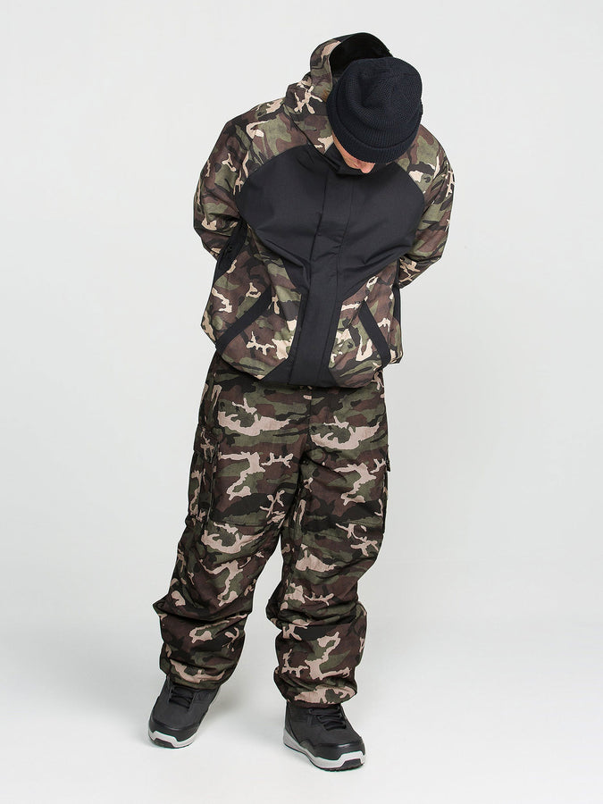 Volcom NWRK 20K Baggy 2027 – Shell Pants | CAMOUFLAGE (CMO)