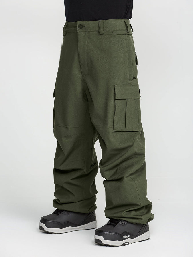 Volcom NWRK 20K Baggy 2027 – Shell Pants | DARK GREEN (DGN)