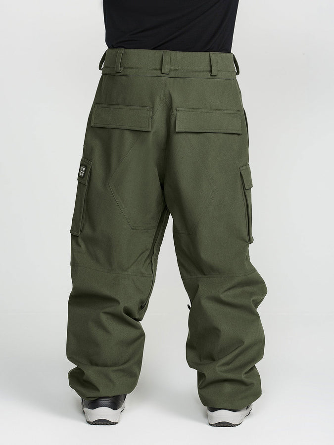 Volcom NWRK 20K Baggy 2027 – Shell Pants | DARK GREEN (DGN)