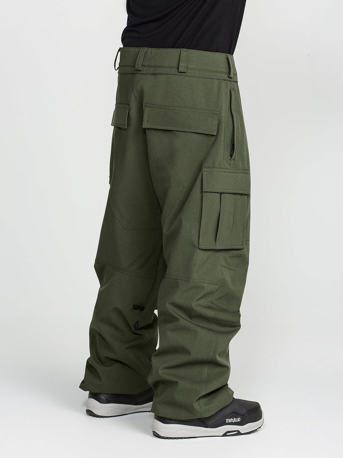 Volcom NWRK 20K Baggy 2027 – Shell Pants | DARK GREEN (DGN)