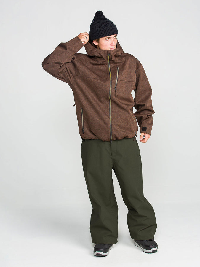 Volcom Lapper 2027 – Shell Pants | DARK GREEN (DGN)