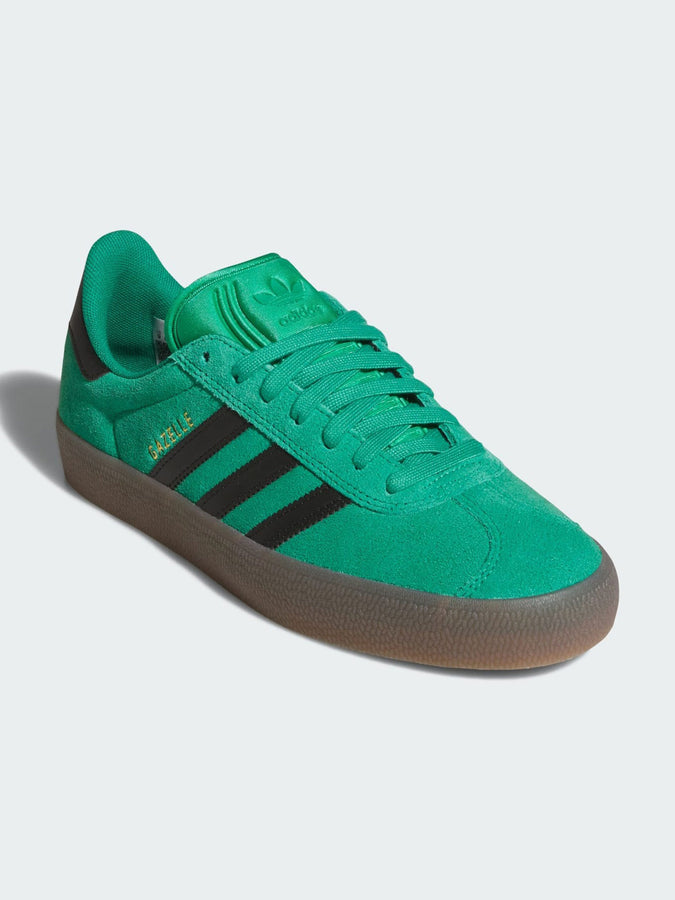 Adidas Gazelle Adv Court Green/Black/Gum 5 Shoes Spring 2026 | COURT GREEN/CORE BLACK/GUM 5