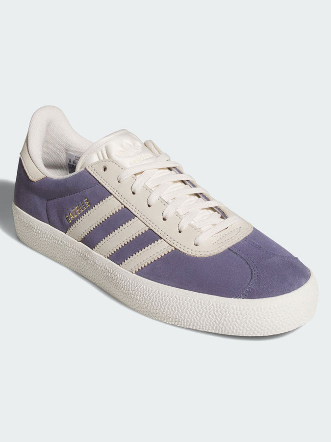 Adidas Gazelle ADV Super Purple/White/Gold Shoes Spring 2026 | SUPER PURPLE/CHALK WHT/GLD MET