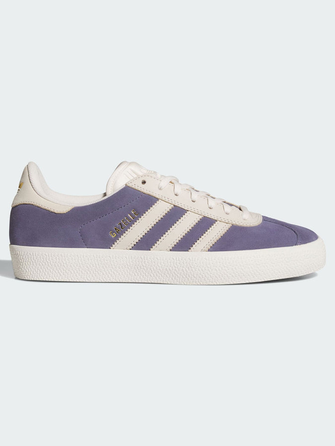 Adidas Gazelle ADV Super Purple/White/Gold Shoes Spring 2026 | SUPER PURPLE/CHALK WHT/GLD MET