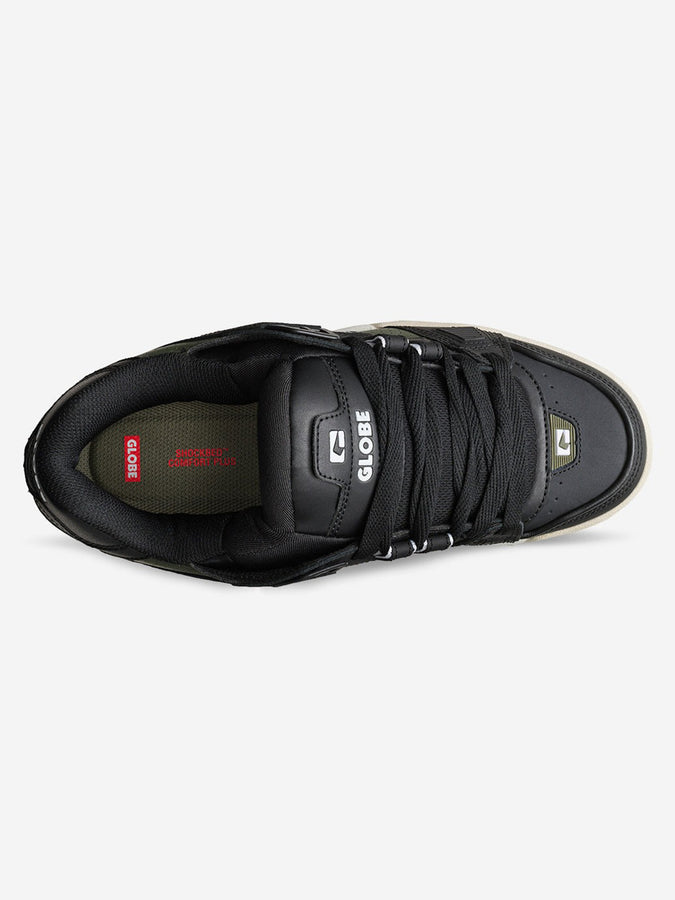 Globe Sabre Black/Combat Shoes Spring 2024 | BLACK/COMBAT
