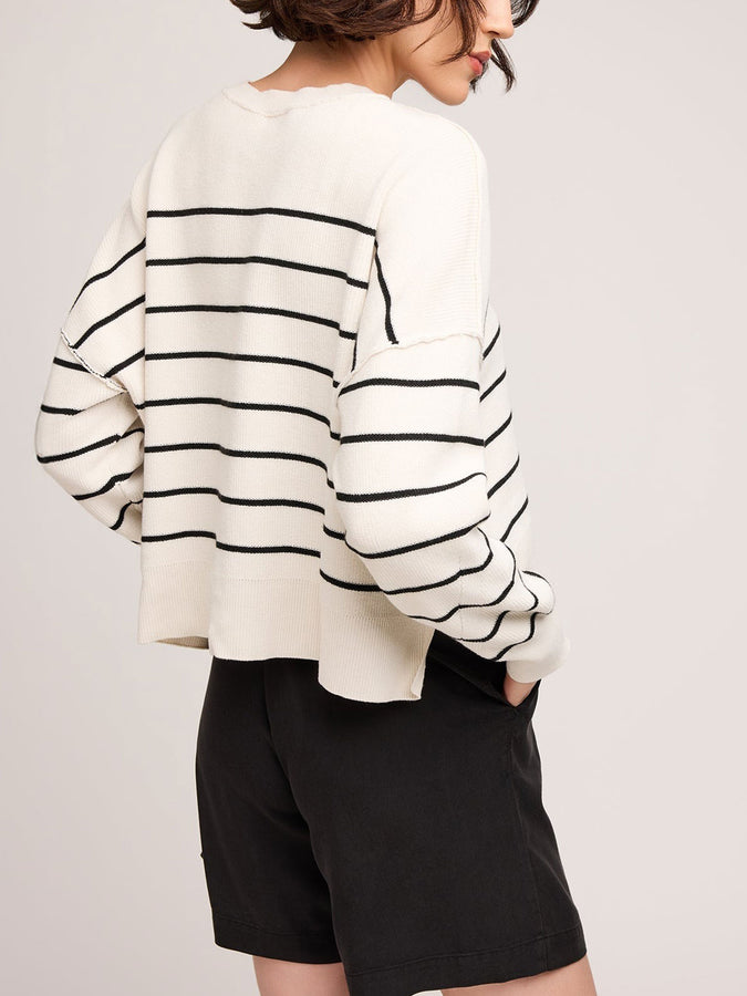 Gentle Fawn Echo Sweater Fall 2025 | BLACK STRIPE