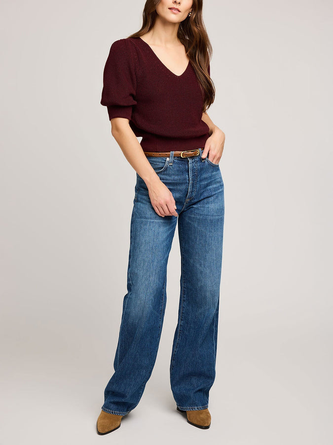 Gentle Fawn Phoebe Sweater Fall 2025 | MERLOT