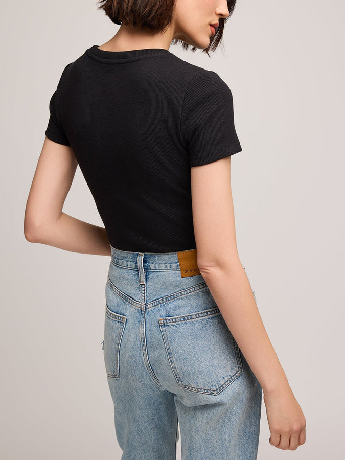 Gentle Fawn Tate T-Shirt Fall 2025 | BLACK