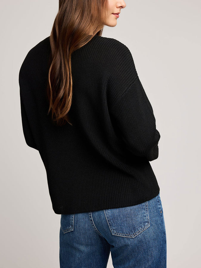 Gentle Fawn Tucker Sweater Fall 2025 | BLACK