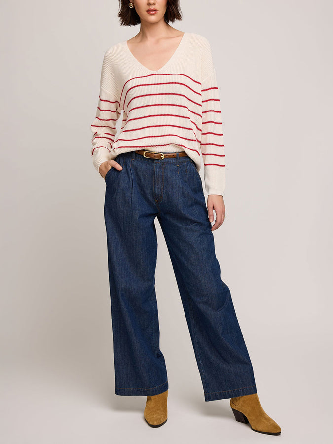 Gentle Fawn Tucker Sweater Fall 2025 | RED STRIPE