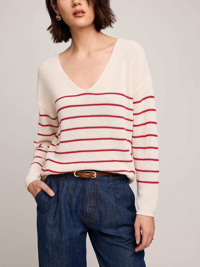 Gentle Fawn Tucker Sweater Fall 2025 | RED STRIPE