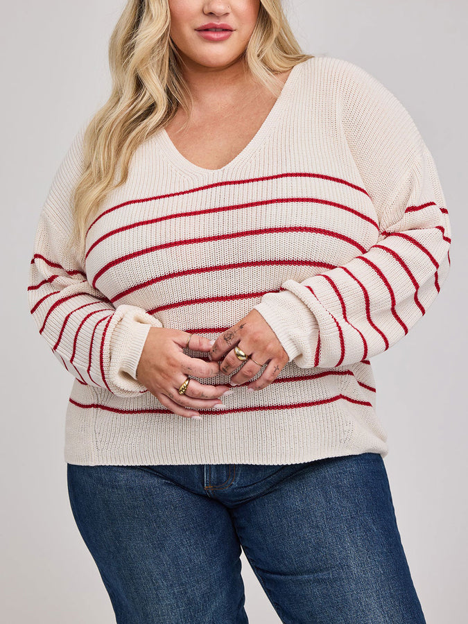 Gentle Fawn Tucker Sweater Fall 2025 | RED STRIPE