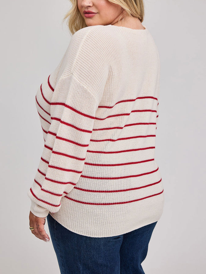 Gentle Fawn Tucker Sweater Fall 2025 | RED STRIPE