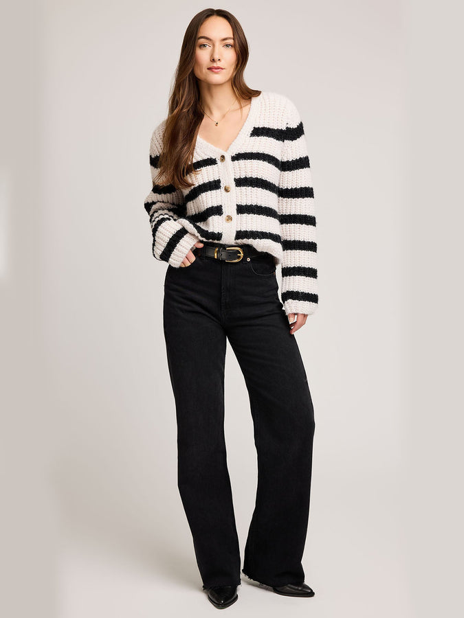 Gentle Fawn Melanie Cardigan Holiday 2025 | BLACK STRIPE