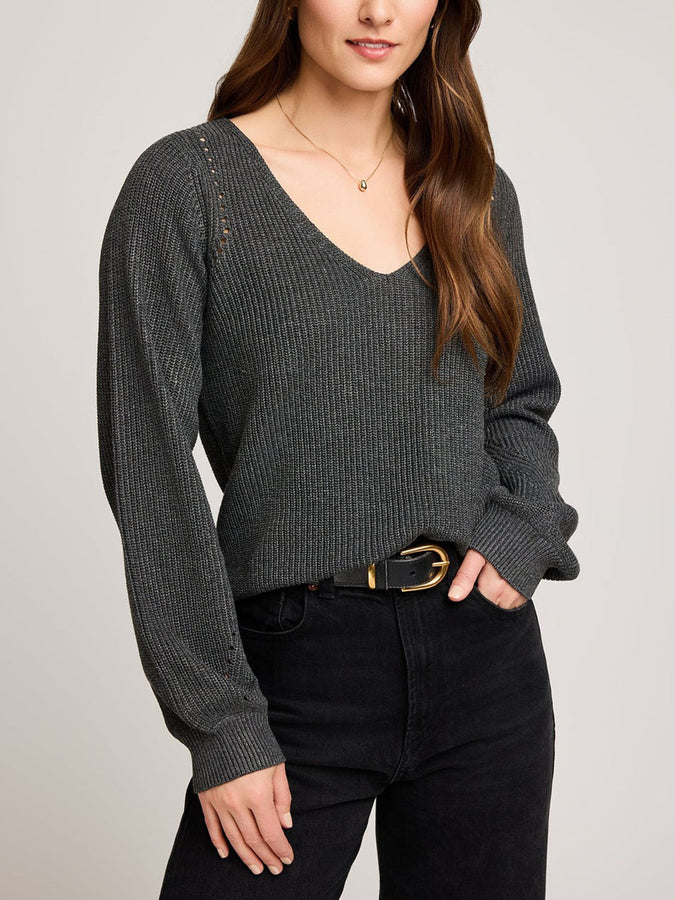 Gentle Fawn Hailey Sweater Holiday 2025 | HEATHER CHARCOAL
