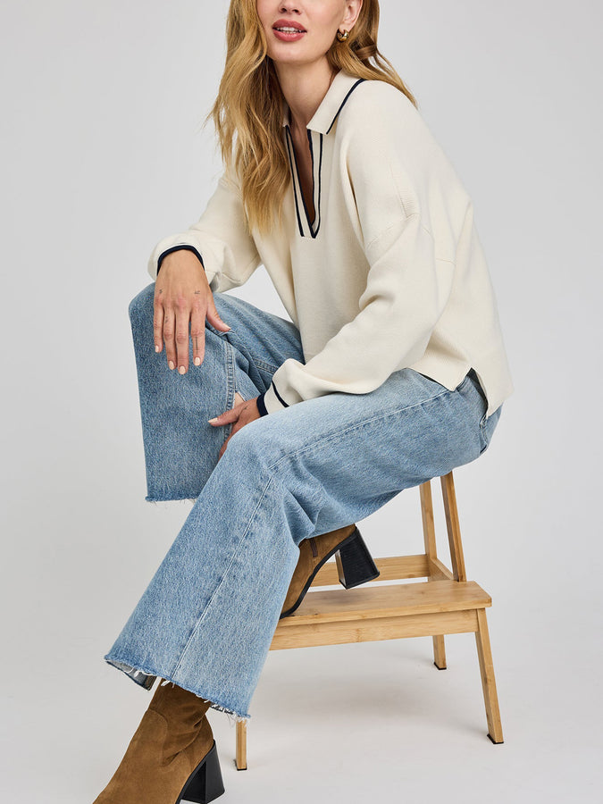 Gentle Fawn Tristan Sweater Spring 2026 |CREAM