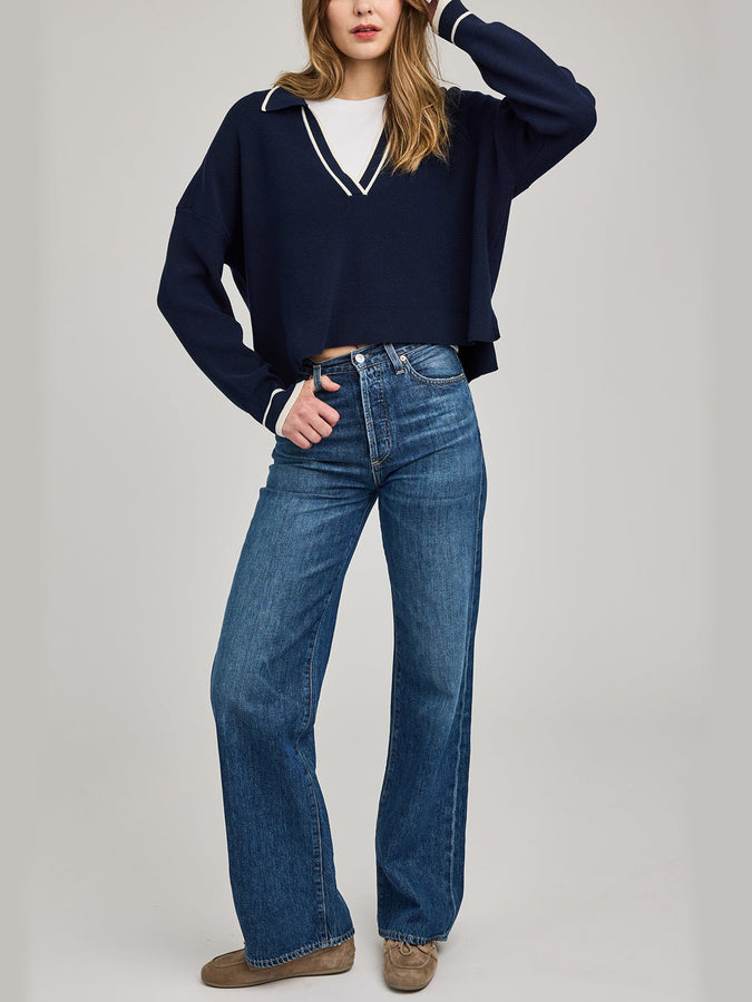 Gentle Fawn Tristan Sweater Spring 2026 | NAVY