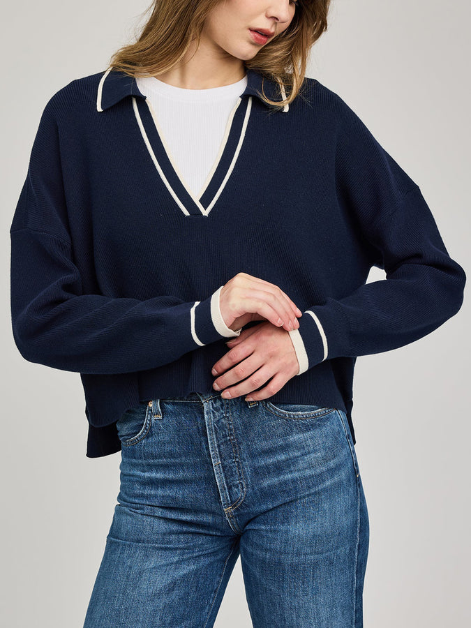 Gentle Fawn Tristan Sweater Spring 2026 | NAVY