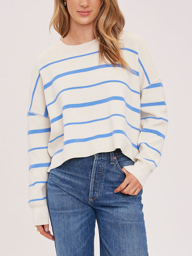 Gentle Fawn Echo Stripe Sweater Spring 2026 |SKY STRIPE