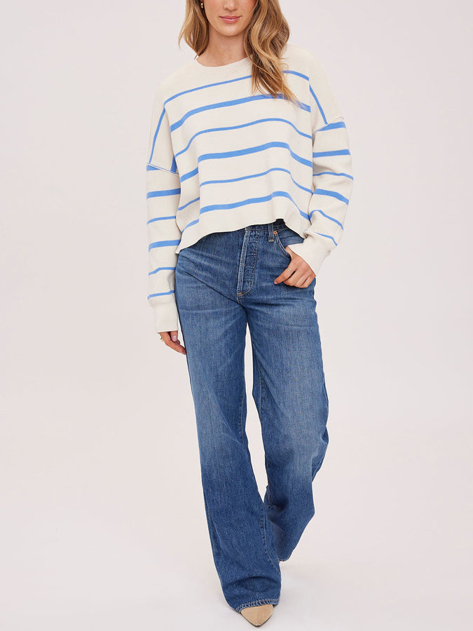 Gentle Fawn Echo Stripe Sweater Spring 2026 |SKY STRIPE