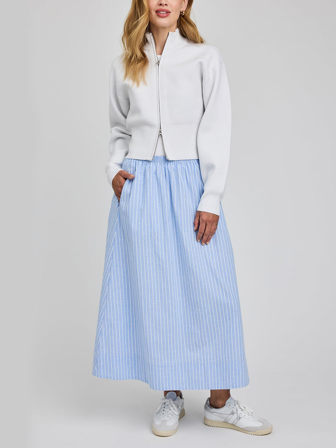Gentle Fawn Wilhelmina Skirt Spring 2026 | SKY STRIPE