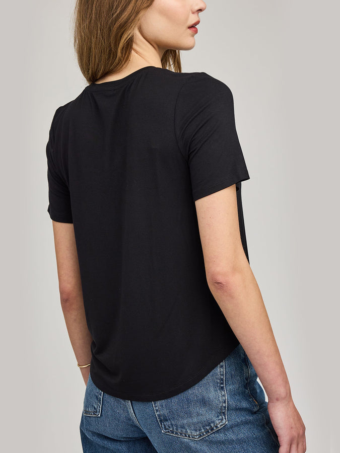 Gentle Fawn Brielle T-Shirt Spring 2026 | BLACK