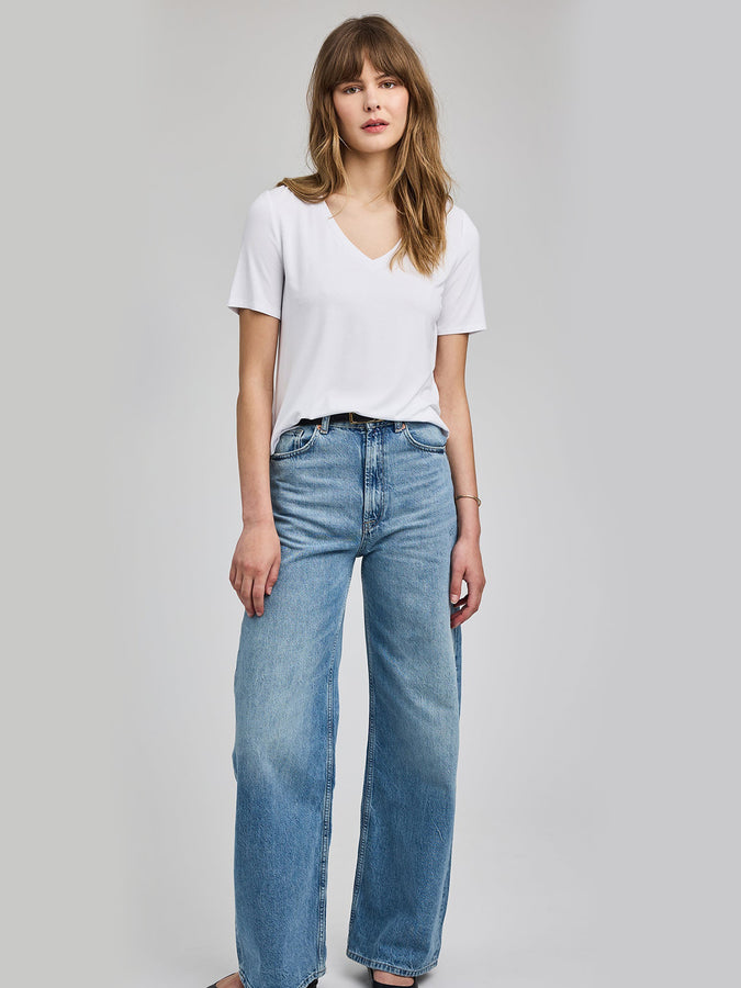 Gentle Fawn Jamie T-Shirt Spring 2026 | WHITE