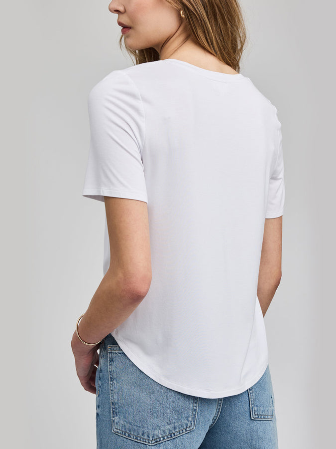Gentle Fawn Jamie T-Shirt Spring 2026 | WHITE