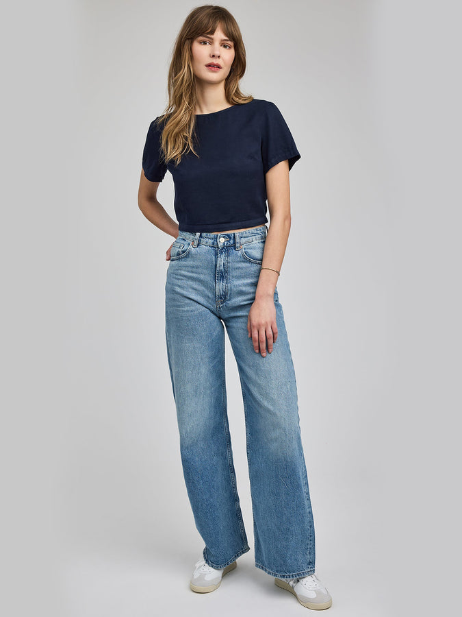 Gentle Fawn Alessandra T-Shirt Spring 2026 | WASHED NAVY