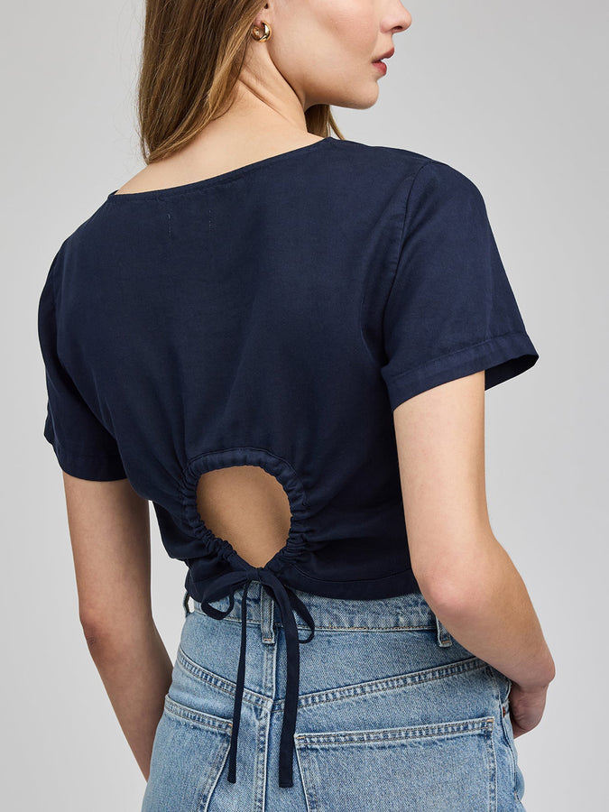 Gentle Fawn Alessandra T-Shirt Spring 2026 | WASHED NAVY