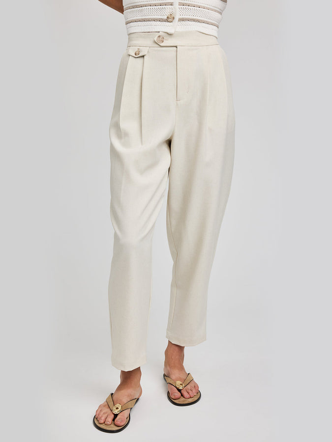 Gentle Fawn Francesca Pants Spring 2026 | HEATHER CREAM