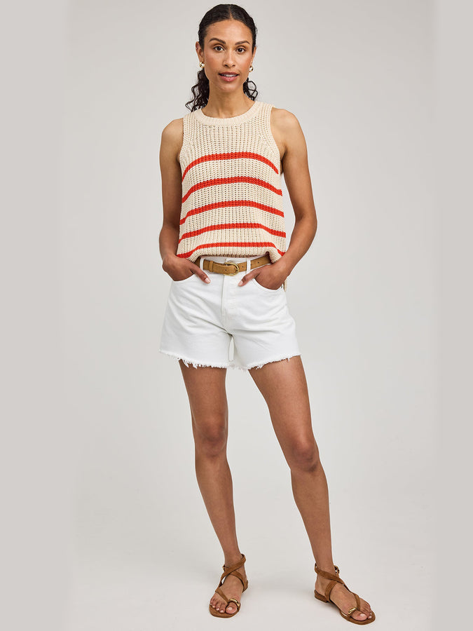 Gentle Fawn Andrea Tank Top Spring 2026 | GRENADINE STRIPE