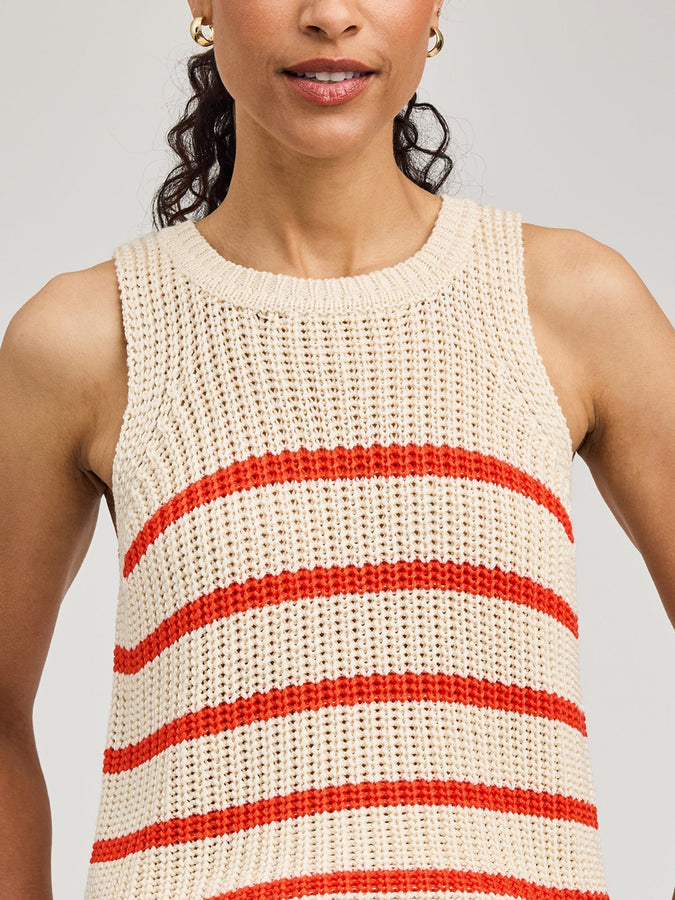 Gentle Fawn Andrea Tank Top Spring 2026 | GRENADINE STRIPE