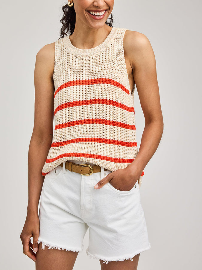 Gentle Fawn Andrea Tank Top Spring 2026 | GRENADINE STRIPE