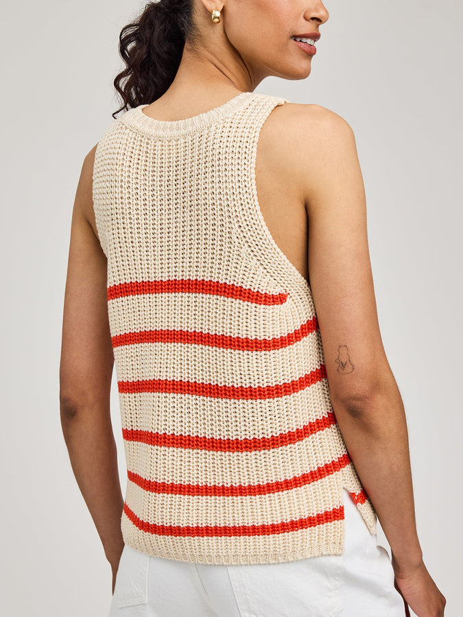 Gentle Fawn Andrea Tank Top Spring 2026 | GRENADINE STRIPE
