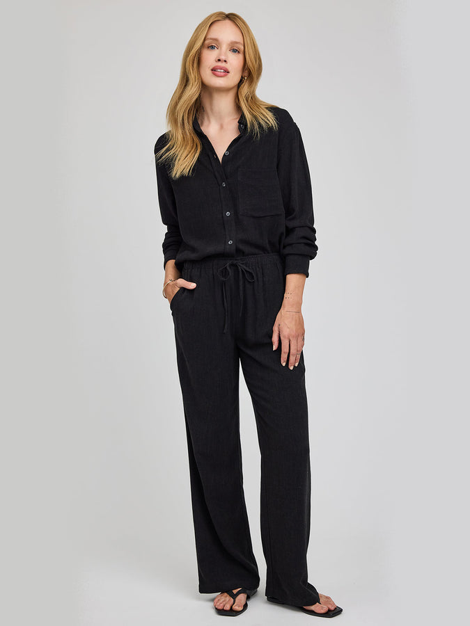 Gentle Fawn Finley Pants Spring 2026 | BLACK
